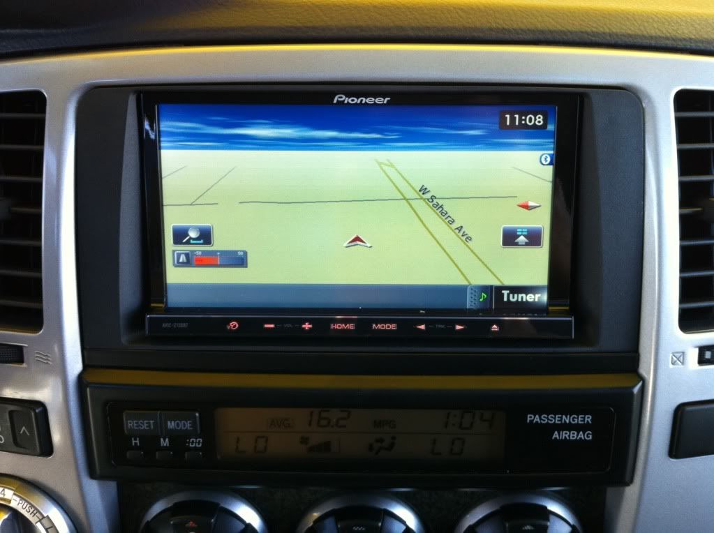 Perfect dash kit for 4th gen limited 4runner w/ aftermarket NAV/double