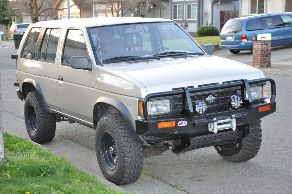 95 Nissan pathfinder body lift #10