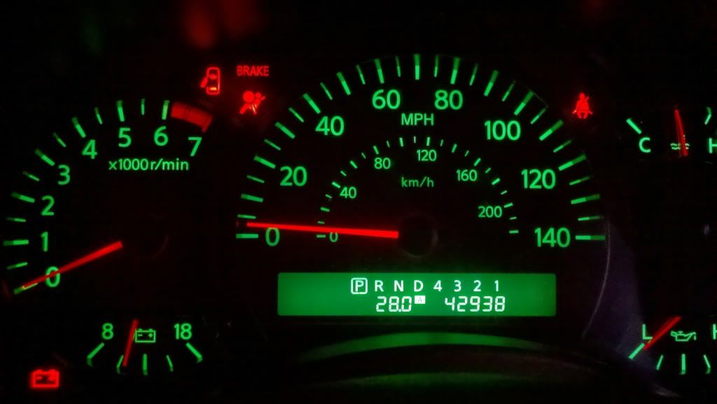 LED Dash Lights Nissan Titan Forum