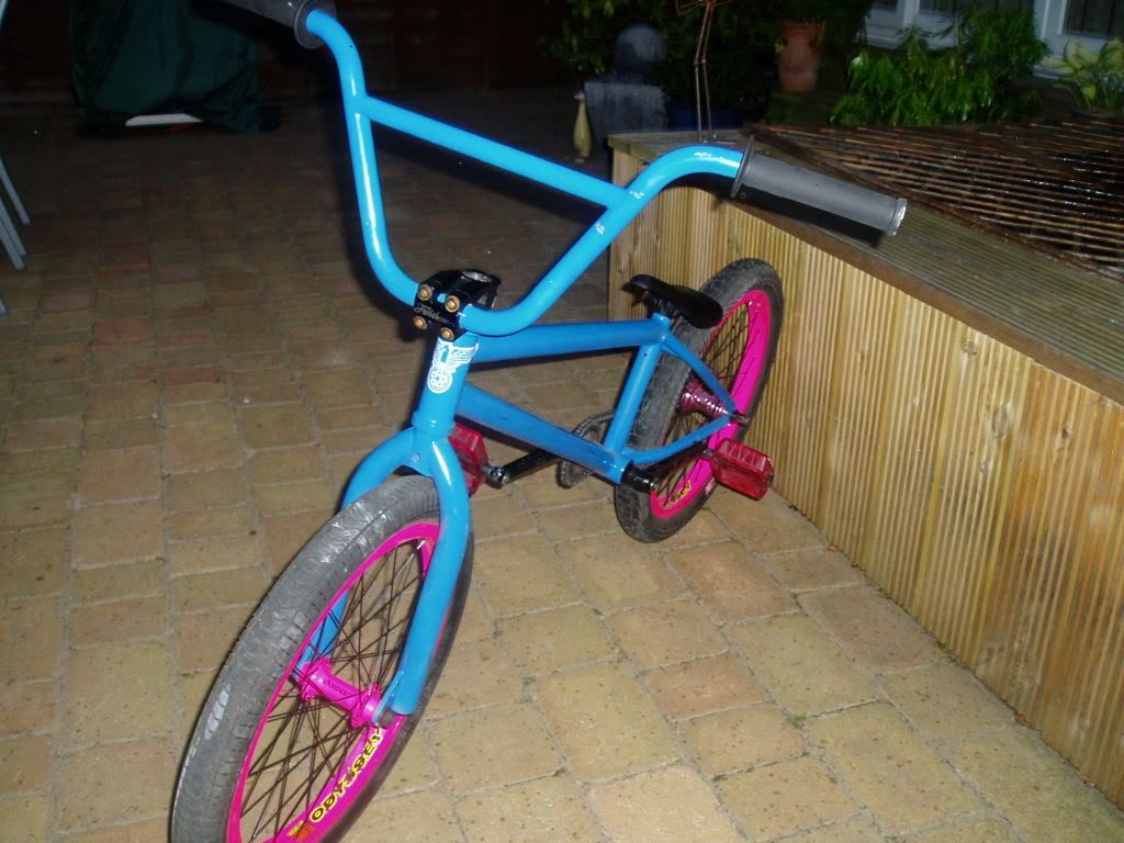 Custom Pink Bmx Bikes