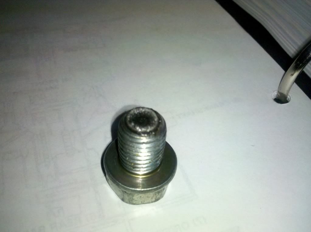 Magnetic oil plug honda rebel #7