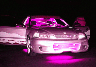 flashy pink car Pictures, Images and Photos