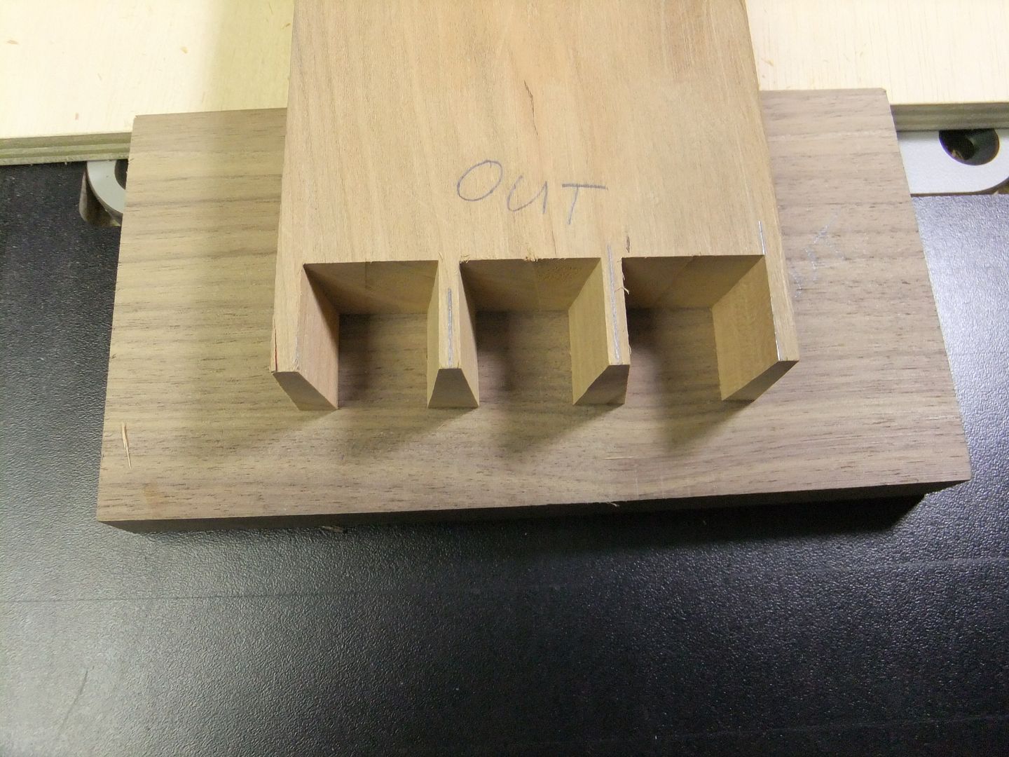 Shop Stuff 5 Machine Cut Through Dovetails by SPalm LumberJocks