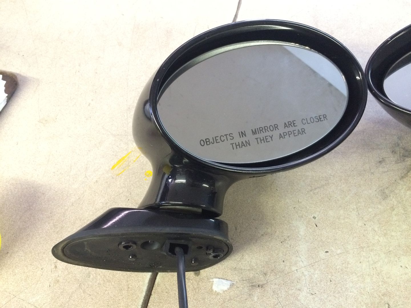 For Sale E36 M Roadster Side View Mirrors Cosmo Black PAIR!! BMW Z1