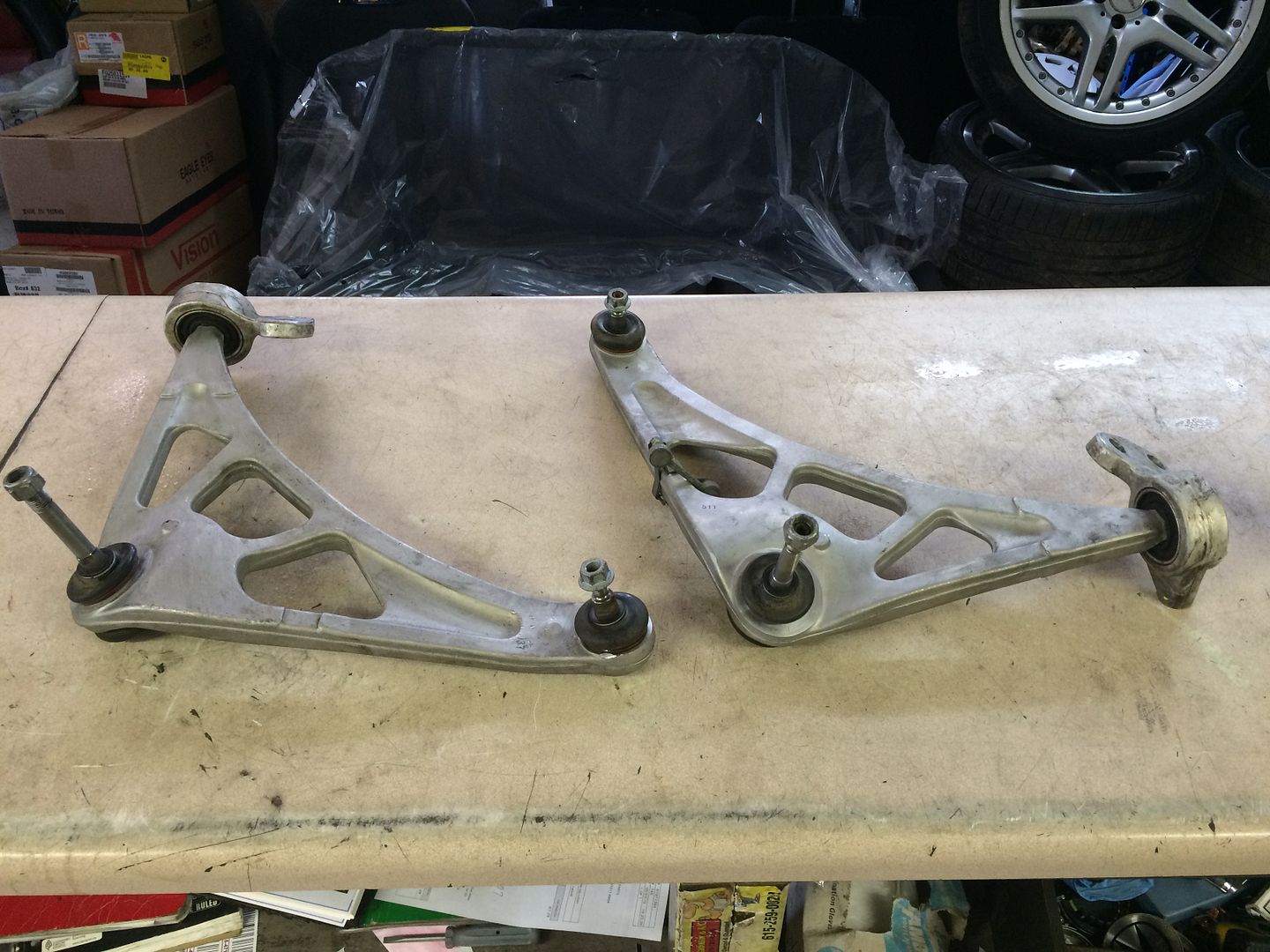 E46 M3 FS E46 M3 Front Lower Control Arms Very NICE! E46Fanatics