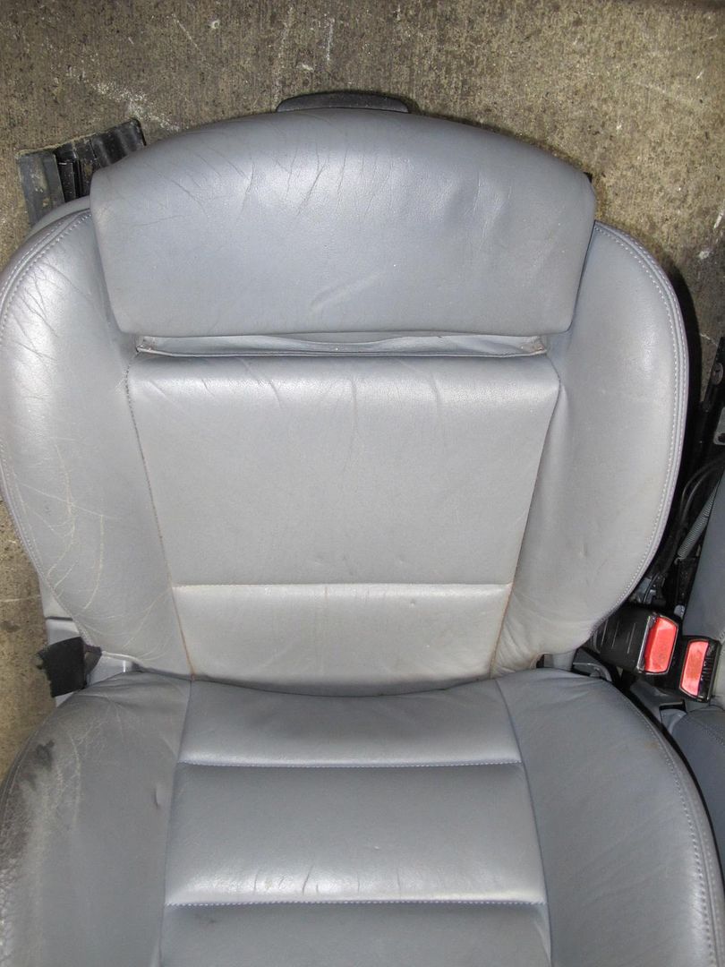 E46 M3 Convertible Grey Leather Front Rear seats w/ console E46Fanatics