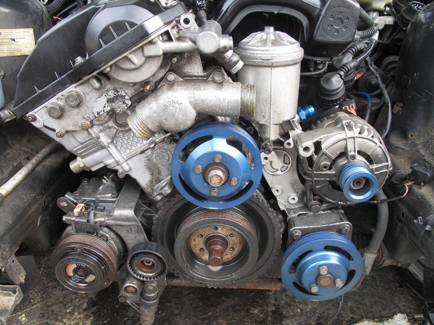 9699 BMW E36 M3 S52 Engine Motor 5spd Manual Swap 59K