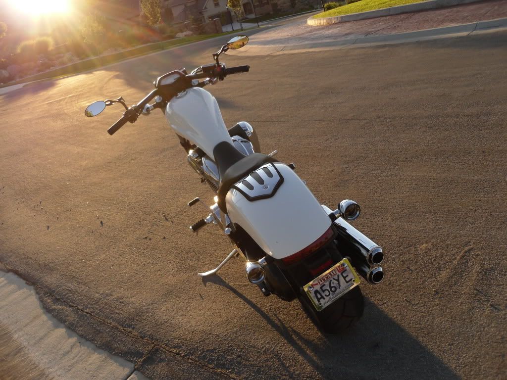 Remove rear fender honda fury #5