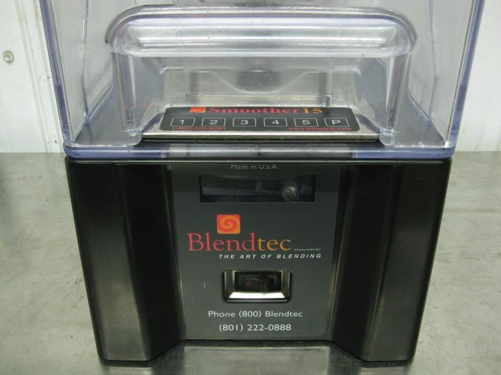 Blendtec Ktec ICB4 Smoother Commercial Mixer Blender w Sound Enclosure ...