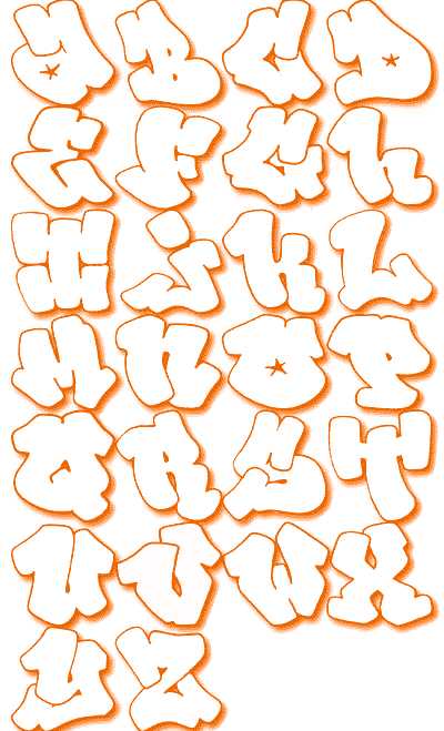 graffiti alphabet styles bubble. ubble-style.gif graffiti