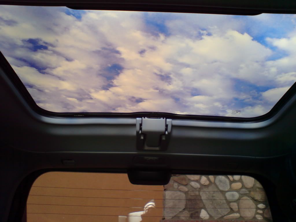 DIY cloud cover for sunroof Honda Element Owners Club