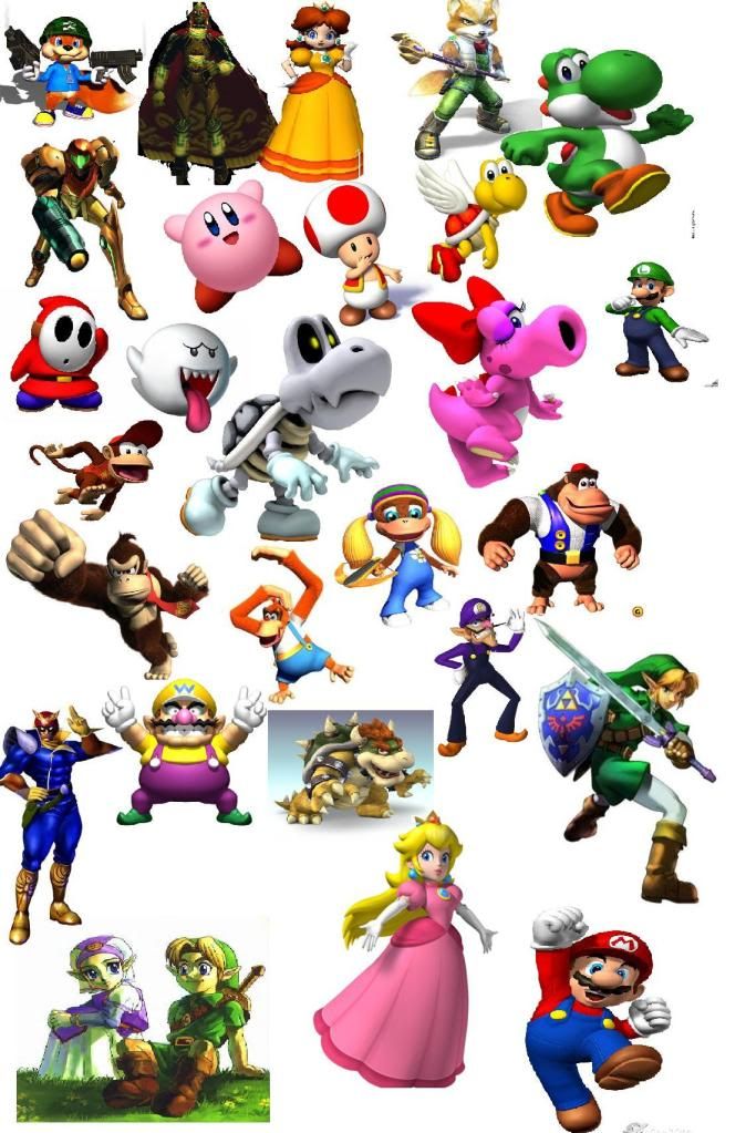 Nintendo Characters Pictures Images And Photos Photobucket