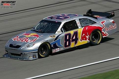 AJ Allmendinger Silver Red Bull Car 84 NASCAR Photo by TheCougar76