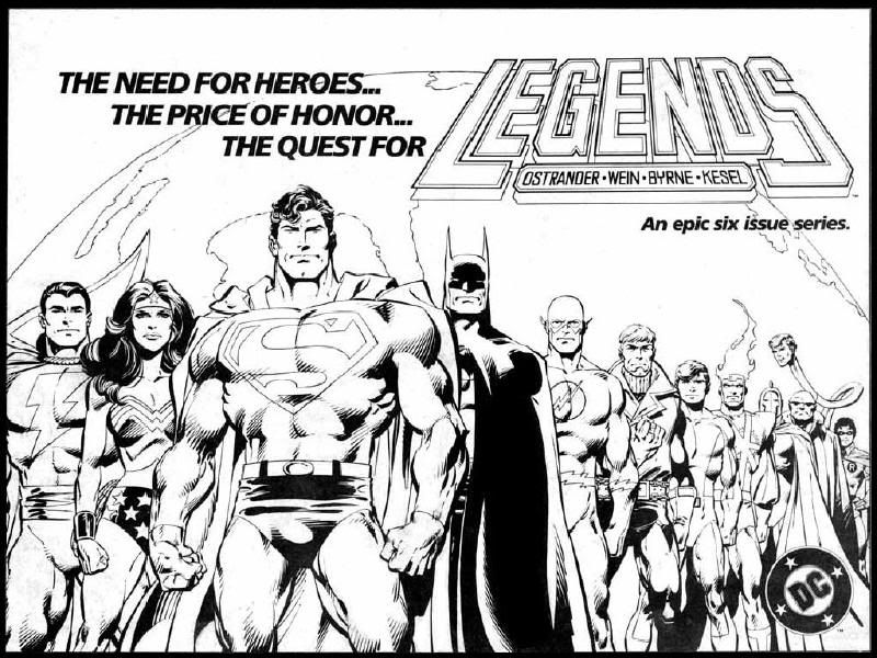 league of legends comics. 1986 DC Comics quot;Legendsquot;