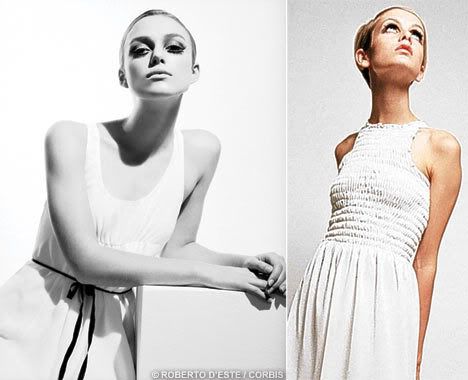 sixties style icon Twiggy