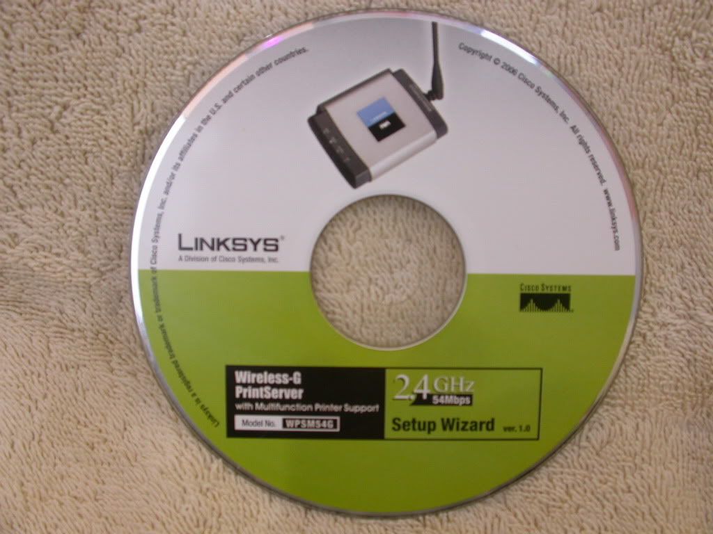 Details about Linksys WPS54G WPS54GU2 WPSM54G WRE54G Setup Wizard CD