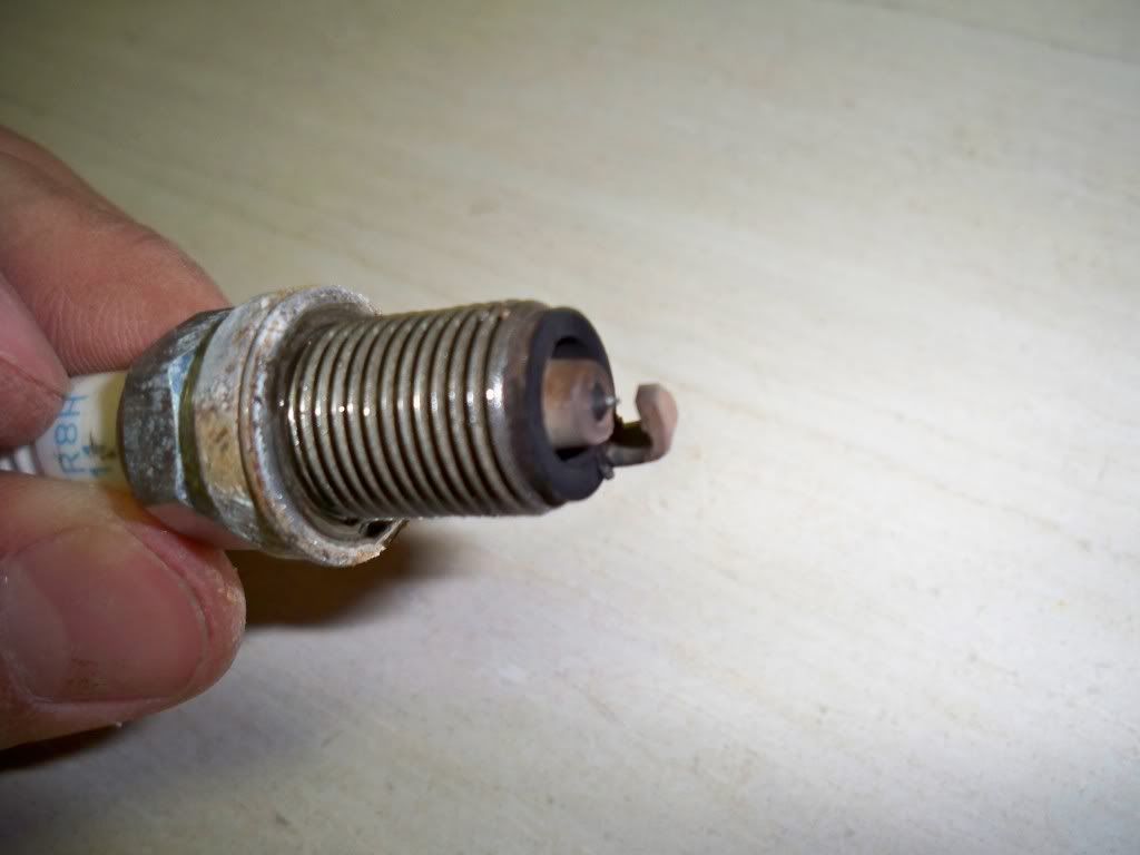 need help on spark plug reading Honda TRX 450R