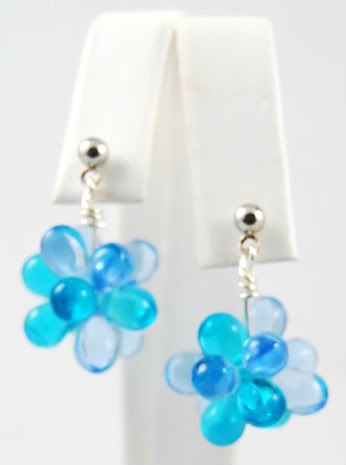 DJ Limited Edition<BR>The Blues<BR>Earrings
