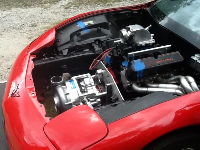 2001 Corvette Z06 with small-block Ford V8 engine