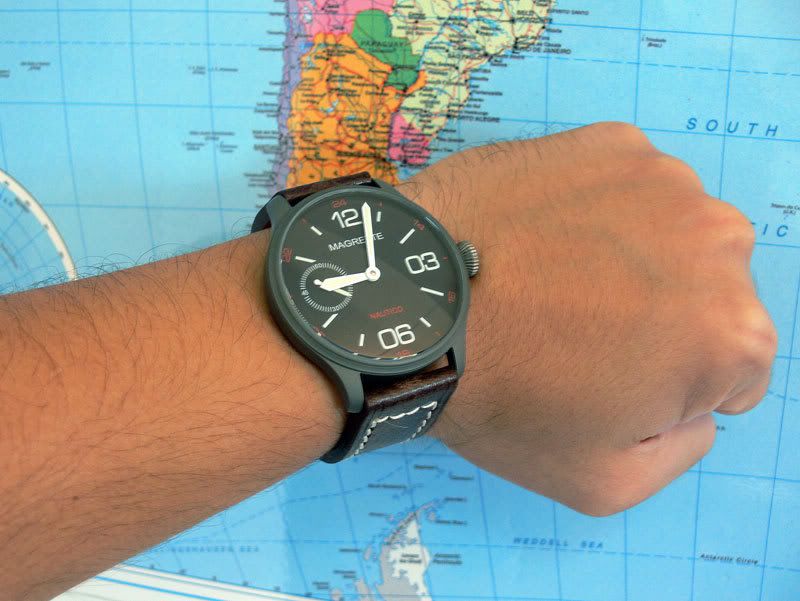 Magrette Nautico 45mm Titanium Pilot WatchUSeek Watch Forums