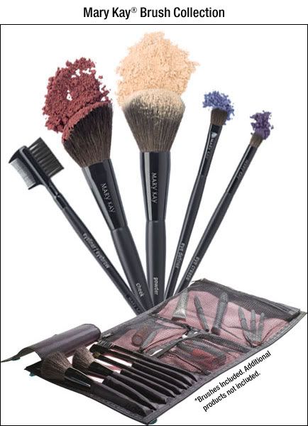 COM/GHERRIMAN Mary Kay Make Up Brush Set PReTTY!