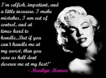 marilyn monroe quotes about men. Marilyn Monroe