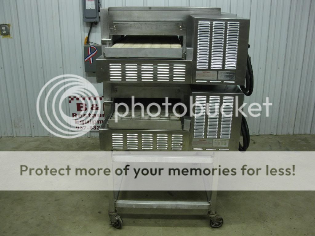 Lincoln Impinger 1132 Conveyor Double Stack Pizza Oven  