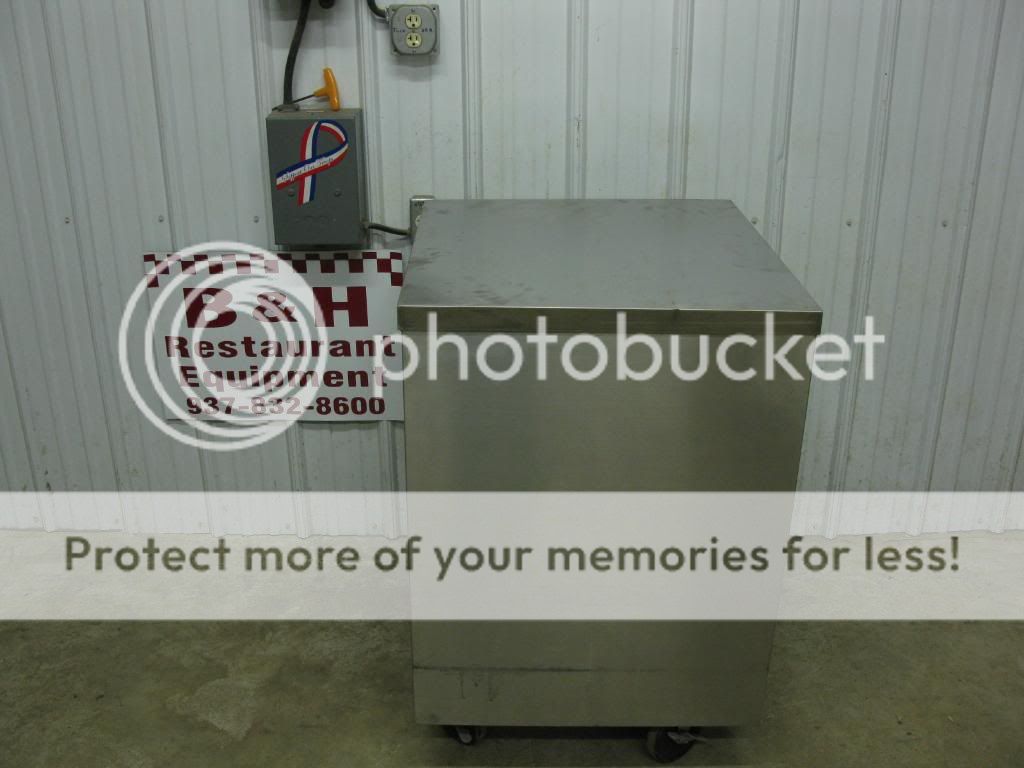   Stainless Steel Mobile Cabinet w/ Pull Out Cutting Board, Under Shelf