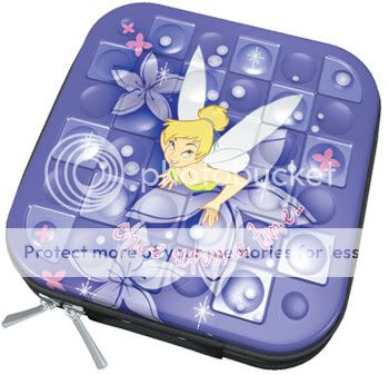 Youregetting a Disney licensed Tinkerbell CD wallet in modern 