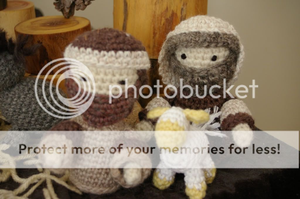 Crocheted Nativity - Christmas Crafts, Free Knitting Patterns