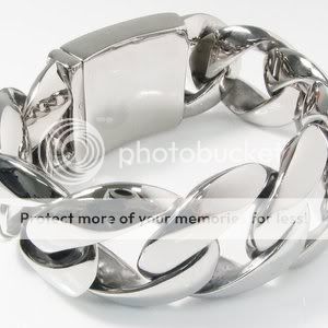 Stainless Steel Figaro Chain Mens Bracelet 7mm 8.5 11B  