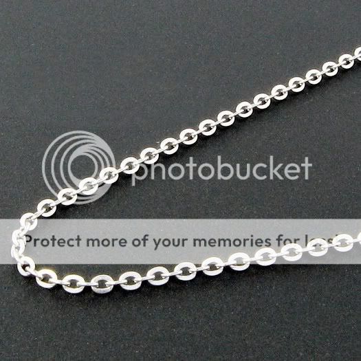 Stainless Steel Necklace Very Thin Simple Chain 1B8  