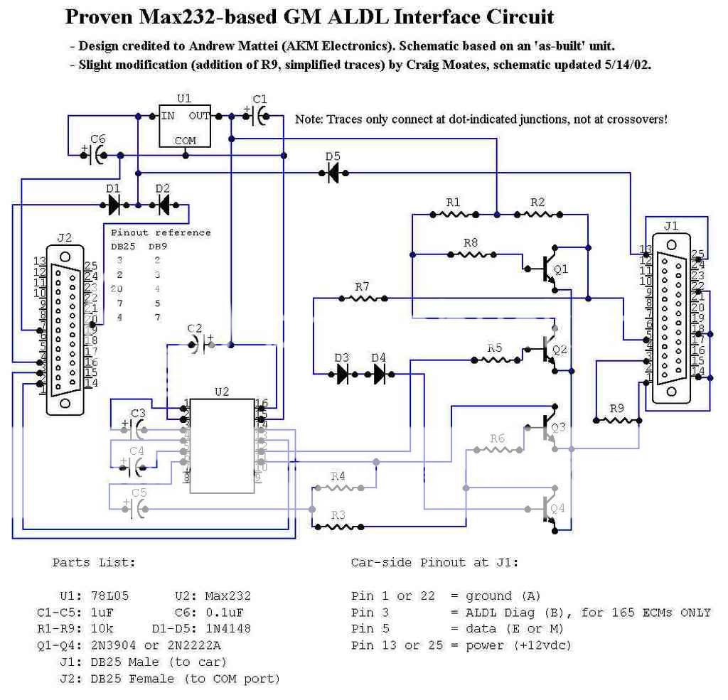 ALDL to Laptop connector - Third Generation F-Body Message ... lx9 engine diagram 